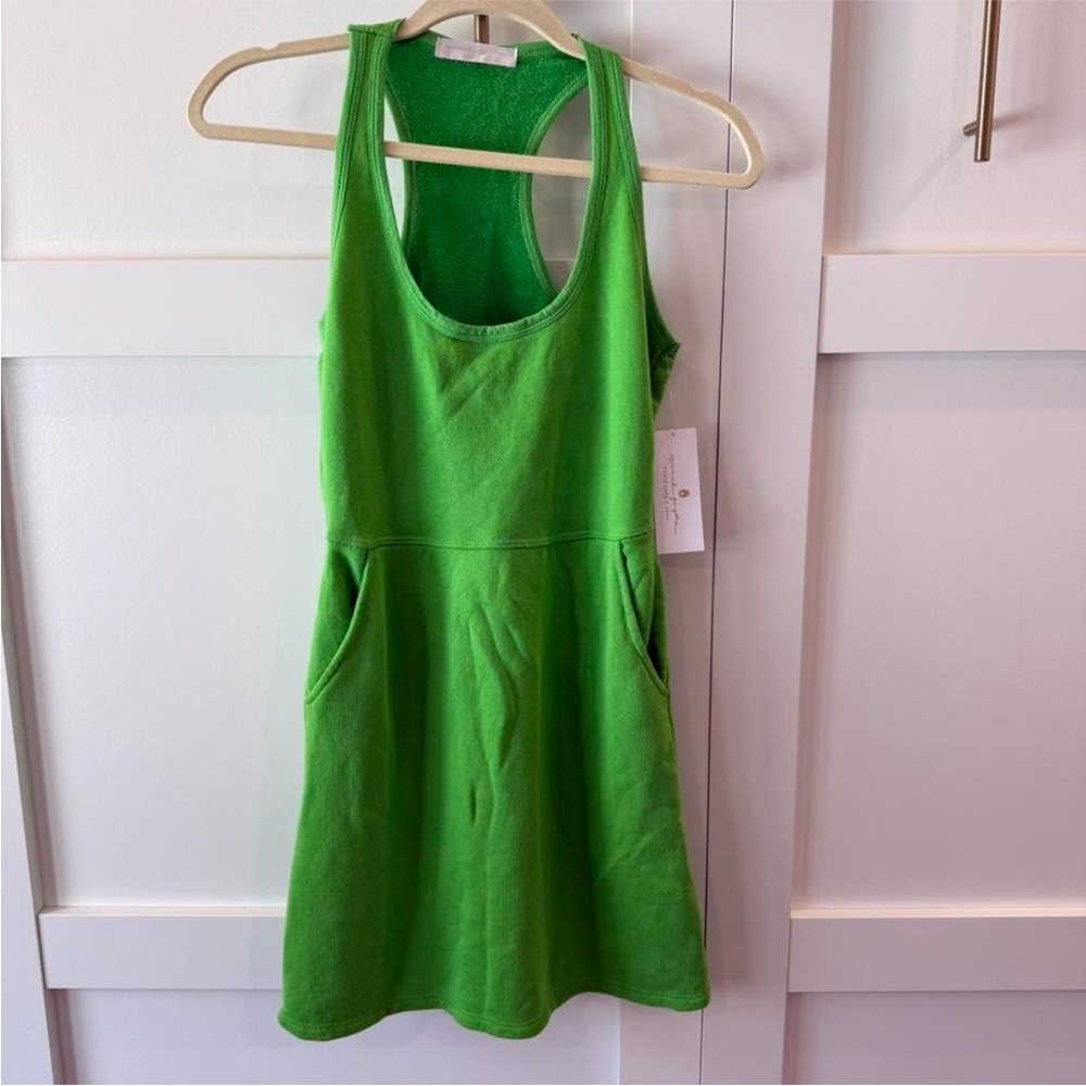 Green Spiritual Gangster dress. Size XS. NWT. Retails $138 #tennisdress